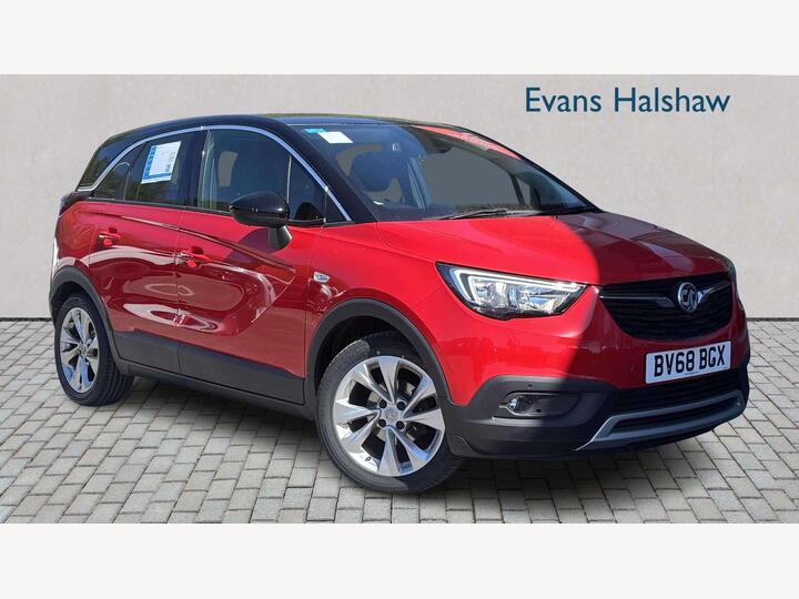 Vauxhall CROSSLAND X HATCHBACK 1.2 Tech Line Nav Euro 6 5dr Vauxhall CROSSLAND X HATCHBACK 1.2 Tech Line Nav Euro 6 5dr