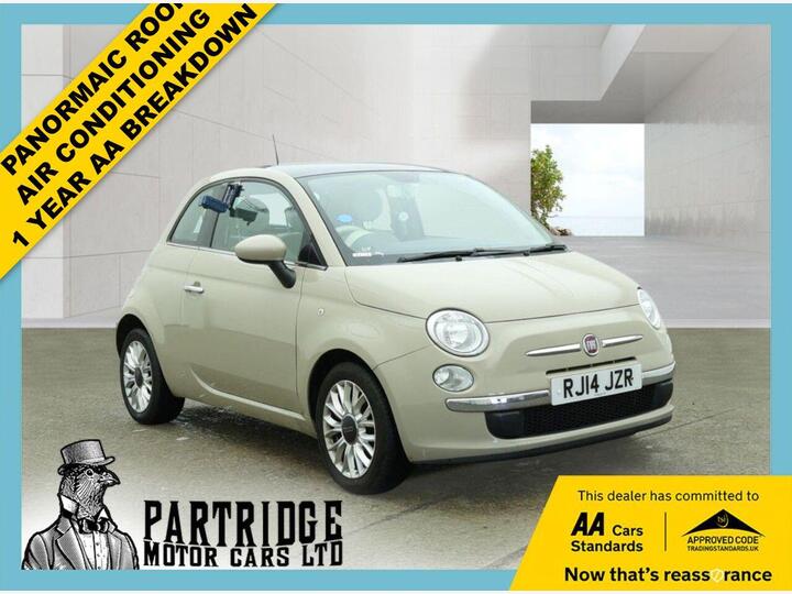 Fiat 500 1.2 Lounge Euro 6 (s/s) 3dr
