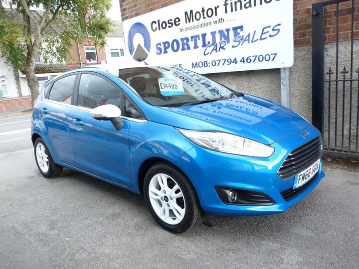 Ford Fiesta 1.0T EcoBoost Zetec Blue Edition Euro 6 (s/s) 5dr