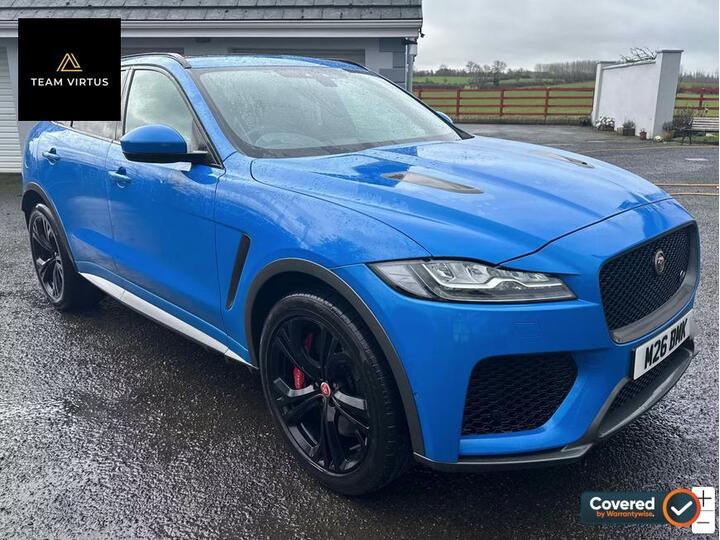 Jaguar F-PACE 5.0 V8 SVR Quickshift AWD Euro 6 (s/s) 5dr