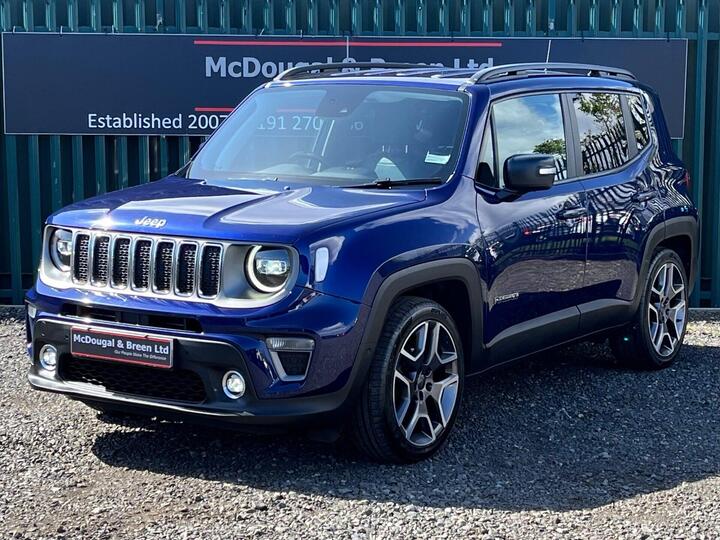 Jeep Renegade 1.6 MultiJetII Limited Euro 6 (s/s) 5dr Jeep Renegade 1.6 MultiJetII Limited Euro 6 (s/s) 5dr