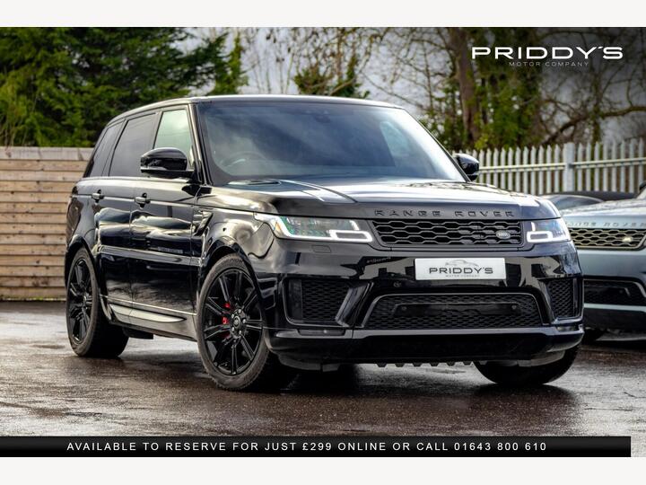 Land Rover RANGE ROVER SPORT 2.0 P400e 13.1kWh HSE Dynamic Black Auto 4WD Euro 6 (s/s) 5dr Land Rover RANGE ROVER SPORT 2.0 P400e 13.1kWh HSE Dynamic Black Auto 4WD Euro 6 (s/s) 5dr