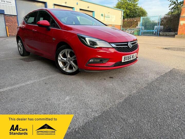 Vauxhall Astra 1.0i Turbo EcoFLEX SRi Euro 6 (s/s) 5dr