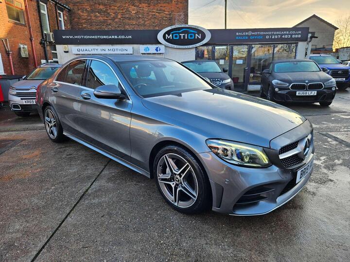 Mercedes-Benz C-CLASS 2.0 C220d AMG Line (Premium) G-Tronic+ Euro 6 (s/s) 4dr