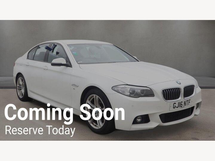 BMW 5 SERIES 2.0 520d M Sport Auto Euro 6 (s/s) 4dr