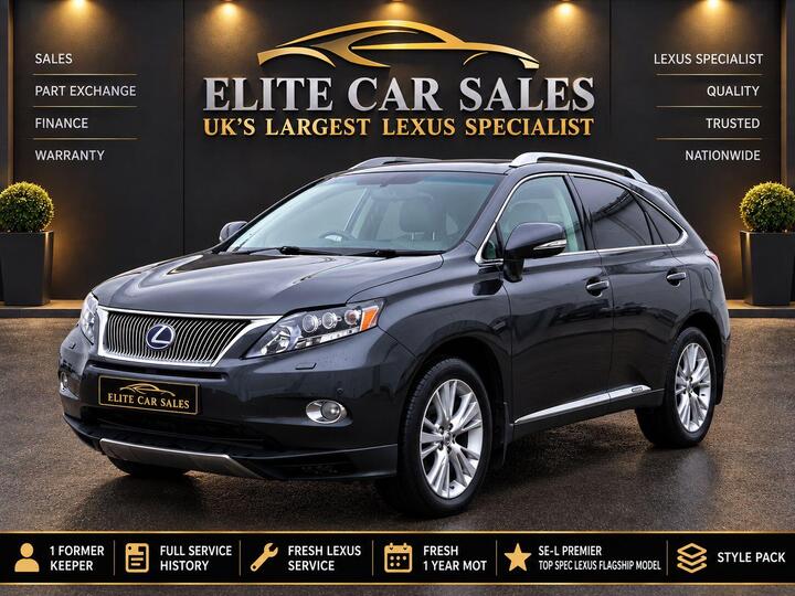 Lexus RX 3.5 450h V6 SE-L Premier CVT 4WD Euro 4 (s/s) 5dr