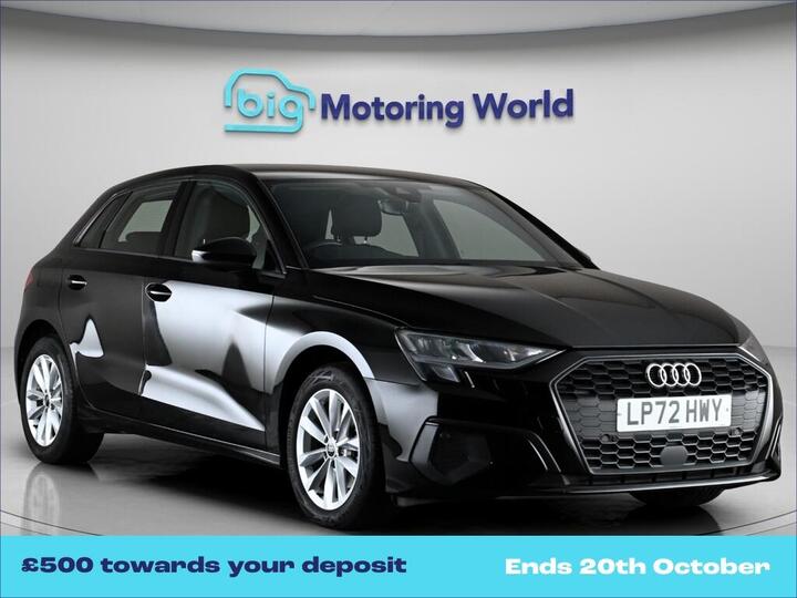 Audi A3 1.0 TFSI 30 Technik Sportback S Tronic Euro 6 (s/s) 5dr