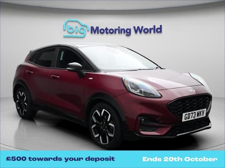 Ford Puma 1.0T EcoBoost MHEV Vivid Ruby Edition Euro 6 (s/s) 5dr