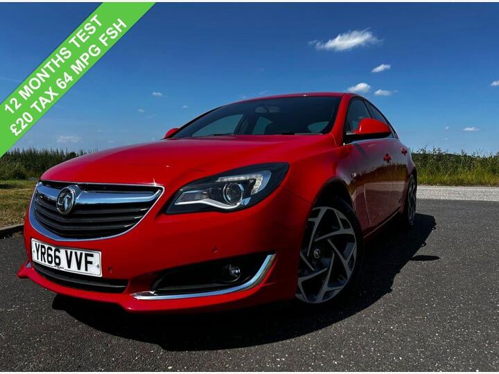 Vauxhall INSIGNIA 1.6 CDTi SRi VX Line Euro 6 (s/s) 5dr