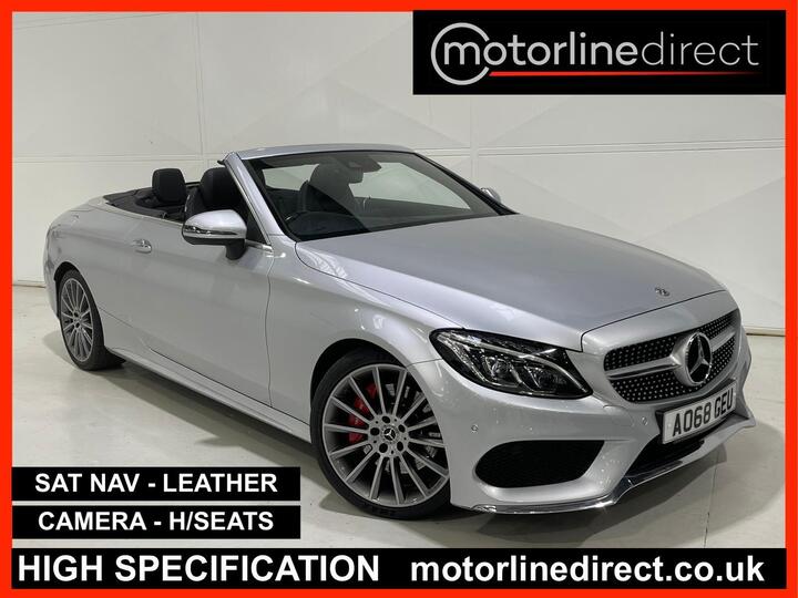 Mercedes-Benz C Class 2.1 C250d AMG Line Cabriolet G-Tronic+ Euro 6 (s/s) 2dr