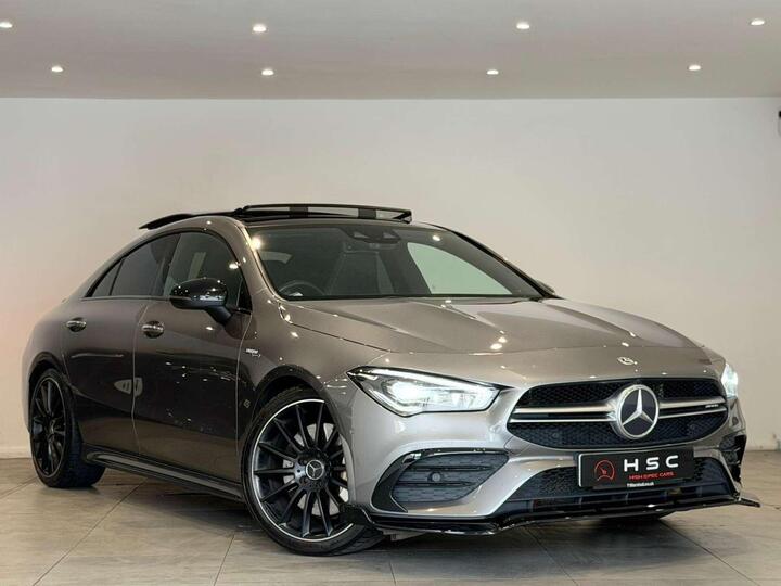 Mercedes-Benz CLA 2.0 CLA35 AMG (Premium Plus) Coupe 7G-DCT 4MATIC Euro 6 (s/s) 4dr Mercedes-Benz CLA 2.0 CLA35 AMG (Premium Plus) Coupe 7G-DCT 4MATIC Euro 6 (s/s) 4dr