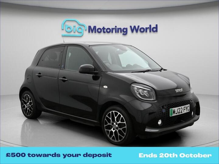 Smart Forfour 17.6kWh Exclusive Auto 5dr (22kW Charger)