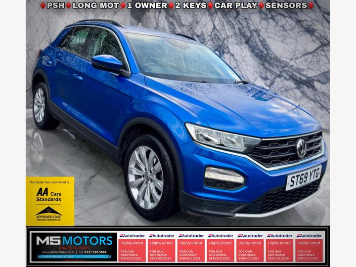 Volkswagen T-Roc 1.0 TSI SE Euro 6 (s/s) 5dr