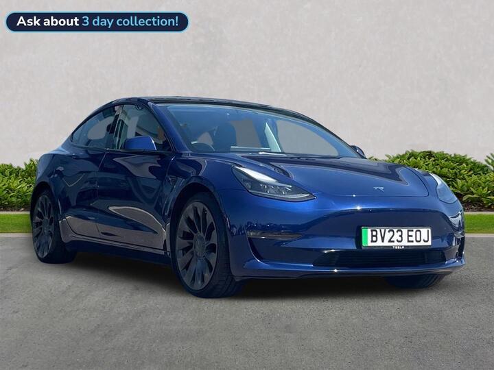 Tesla MODEL 3 (Dual Motor) Performance Auto 4WDE 4dr (Performance Upgrade)