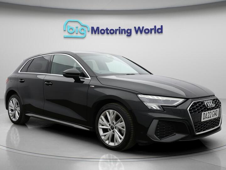 Audi A3 1.4 TFSIe 40 S Line Sportback S Tronic Euro 6 (s/s) 5dr 13kWh
