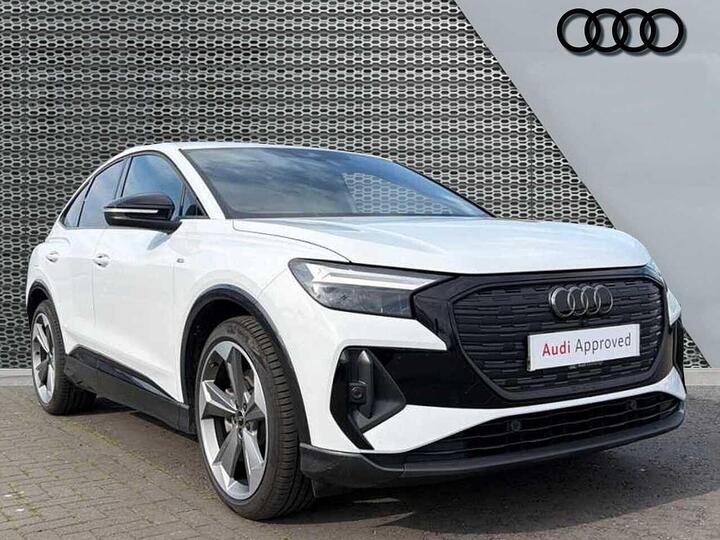 Audi Q4 E-tron Sportback 45 Black Edition Sportback Auto 5dr 82kWh Audi Q4 E-tron Sportback 45 Black Edition Sportback Auto 5dr 82kWh