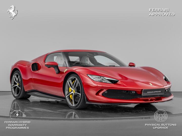 Ferrari 296 GTB 3.0T V6 7.45kWh F1 DCT Euro 6 (s/s) 2dr
