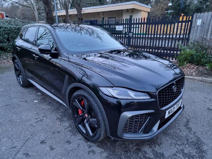 Jaguar F-PACE 5.0 P550 V8 SVR Quickshift AWD Euro 6 (s/s) 5dr