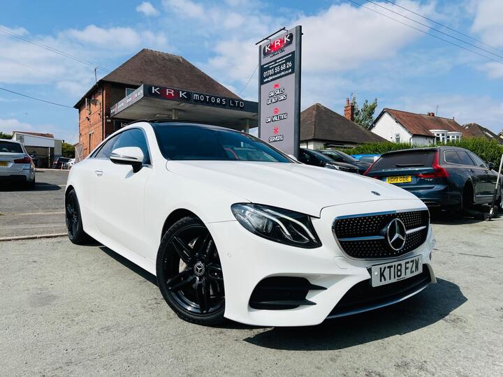 Mercedes-Benz E Class 2.0 E220d AMG Line (Premium) G-Tronic+ Euro 6 (s/s) 2dr