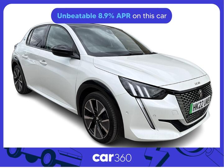 Peugeot E-208 50kWh GT Premium Auto 5dr Peugeot E-208 50kWh GT Premium Auto 5dr