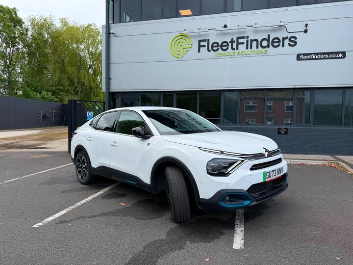 Citroen E-C4 X 50kWh Shine Plus Fastback Auto 4dr (7.4kW Charger)