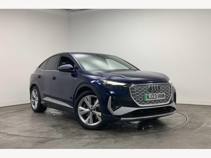Audi Q4 E-tron Sportback 40 S Line Sportback Auto 5dr 82kWh Audi Q4 E-tron Sportback 40 S Line Sportback Auto 5dr 82kWh