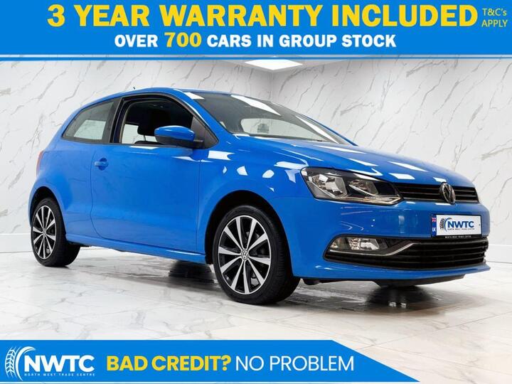 Volkswagen POLO 1.0 BlueMotion Tech SE Euro 6 (s/s) 3dr Volkswagen POLO 1.0 BlueMotion Tech SE Euro 6 (s/s) 3dr