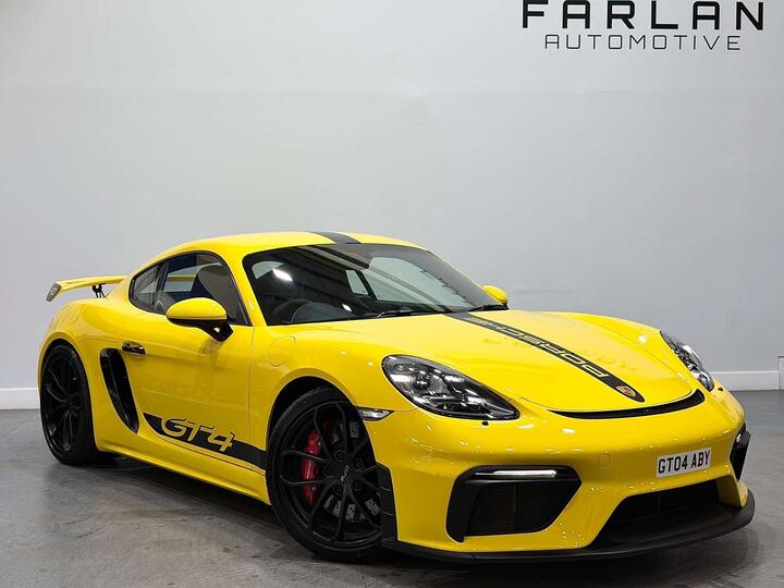Porsche 718 Cayman 4.0 GT4 PDK Euro 6 (s/s) 2dr