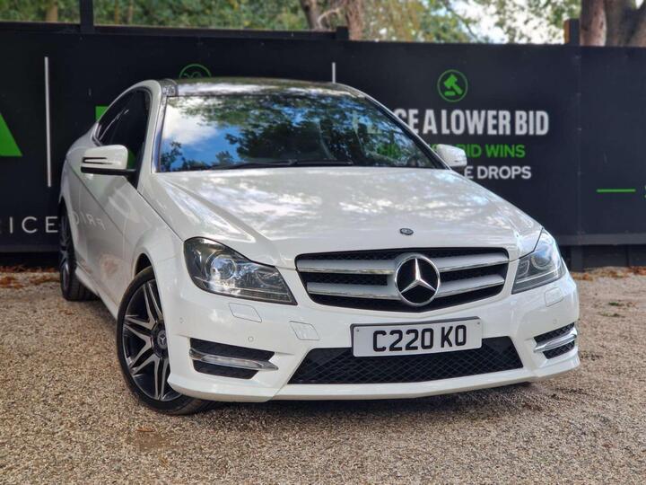 Mercedes-Benz C Class 2.1 C220 CDI BlueEfficiency AMG Sport G-Tronic+ Euro 5 (s/s) 2dr