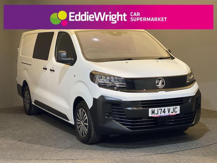 Vauxhall Vivaro 2.0 Turbo D Prime XL Crew Van LWB Euro 6 6dr