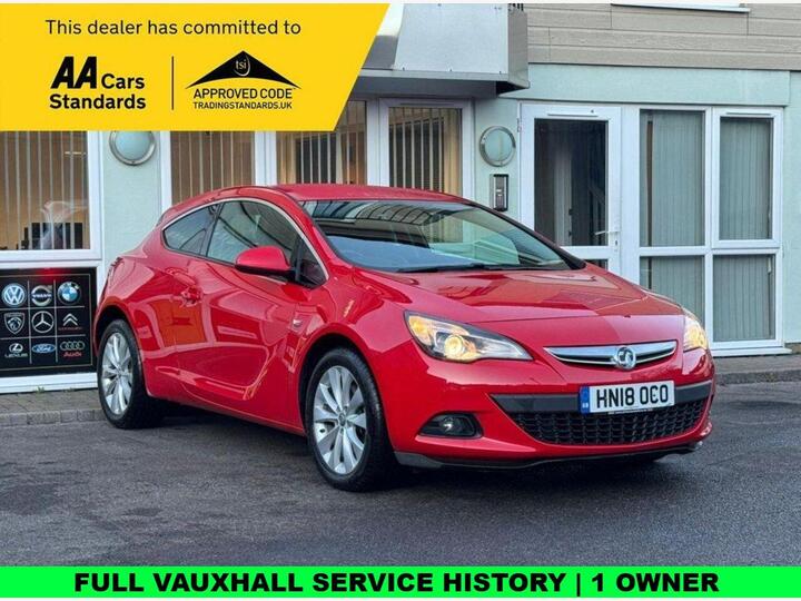Vauxhall ASTRA GTC 1.4i Turbo SRi Auto Euro 6 3dr
