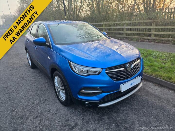 Vauxhall GRANDLAND X 1.2 Turbo Tech Line Nav Euro 6 (s/s) 5dr