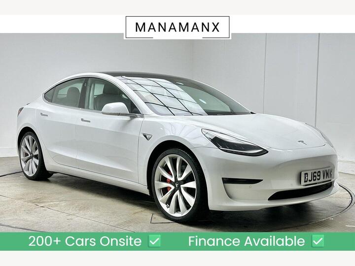 Tesla Model 3 (Dual Motor) Performance Auto 4WDE 4dr (Performance Upgrade)