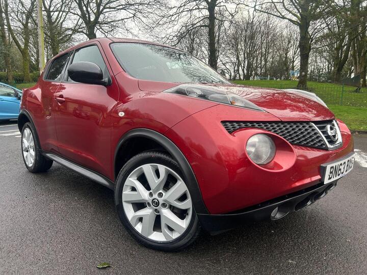 Nissan Juke 1.6 N-tec Euro 5 5dr (17in Alloy)