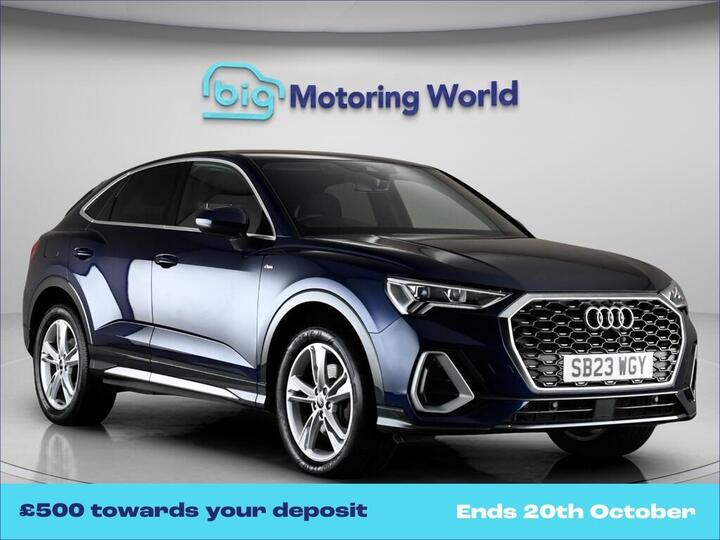 Audi Q3 1.4 TFSIe 45 S Line Sportback S Tronic Euro 6 (s/s) 5dr 13kWh