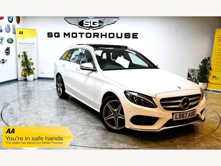 Mercedes-Benz C-CLASS 2.1 C220d AMG Line (Premium) G-Tronic+ 4MATIC Euro 6 (s/s) 5dr