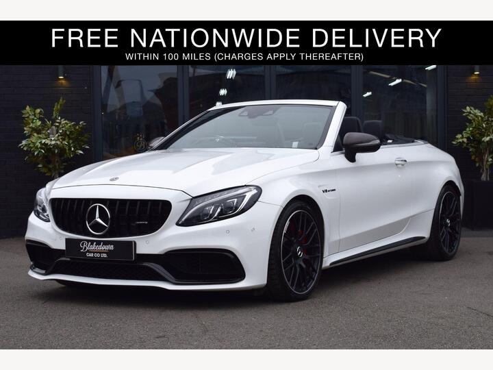 Mercedes-Benz C Class 4.0 C63 V8 BiTurbo AMG S (Premium) Cabriolet SpdS MCT Euro 6 (s/s) 2dr Mercedes-Benz C Class 4.0 C63 V8 BiTurbo AMG S (Premium) Cabriolet SpdS MCT Euro 6 (s/s) 2dr