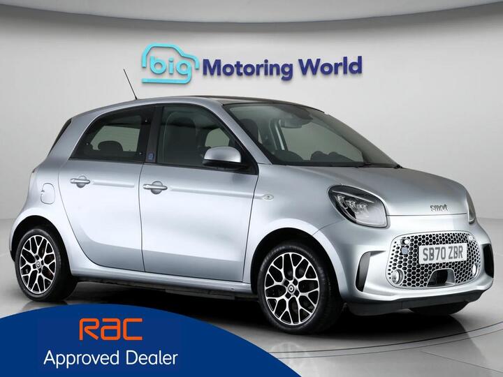 Smart Forfour 17.6kWh Prime Exclusive Auto 5dr (22kW Charger) Smart Forfour 17.6kWh Prime Exclusive Auto 5dr (22kW Charger)