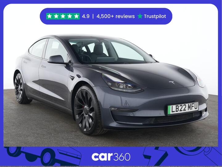 Tesla Model 3 (Dual Motor) Performance Auto 4WDE 4dr (Performance Upgrade)