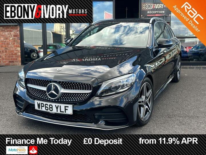 Mercedes-Benz C CLASS 2.0 C220d AMG Line (Premium) G-Tronic+ Euro 6 (s/s) 5dr