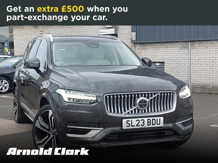 Volvo XC90 2.0h T8 Recharge 18.8kWh Ultimate Bright Auto 4WD Euro 6 (s/s) 5dr