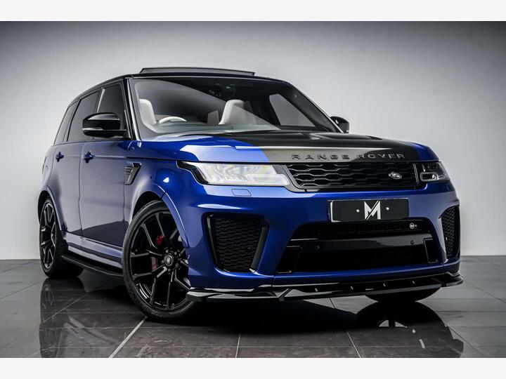 Land Rover RANGE ROVER SPORT 5.0 P575 V8 SVR Auto 4WD Euro 6 (s/s) 5dr Land Rover RANGE ROVER SPORT 5.0 P575 V8 SVR Auto 4WD Euro 6 (s/s) 5dr