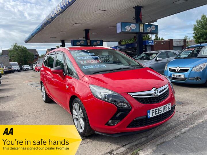 Vauxhall Zafira Tourer 1.4i Turbo SRi Euro 6 5dr