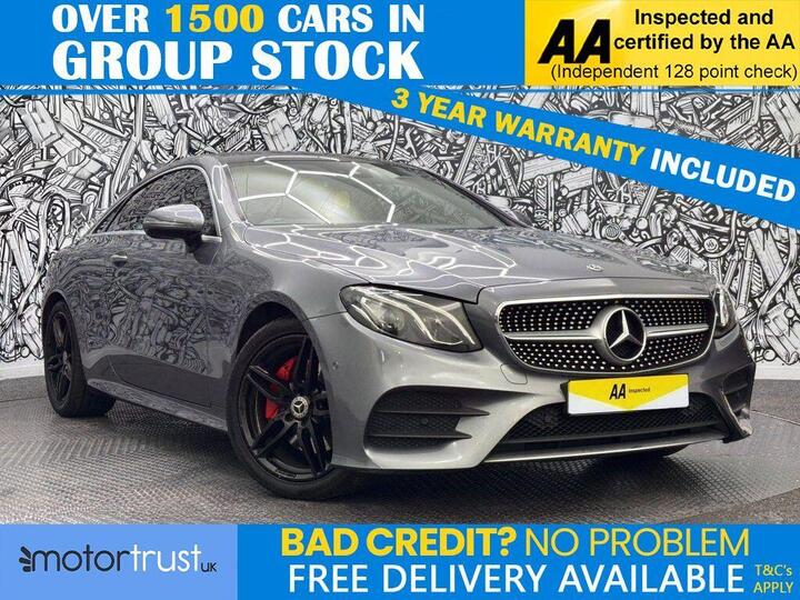 Mercedes-Benz E-CLASS 2.0 E220d AMG Line (Premium) G-Tronic+ Euro 6 (s/s) 2dr Mercedes-Benz E-CLASS 2.0 E220d AMG Line (Premium) G-Tronic+ Euro 6 (s/s) 2dr