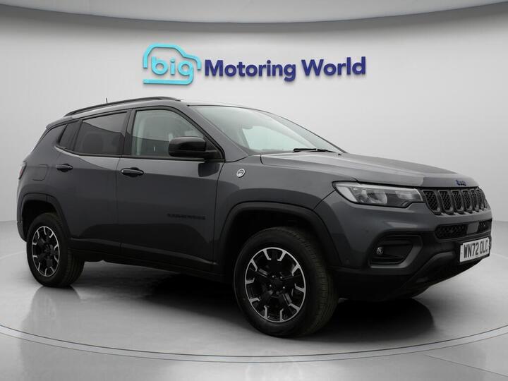 Jeep Compass 1.3 GSE T4 11.4kWh Trailhawk Auto 4xe Euro 6 (s/s) 5dr Jeep Compass 1.3 GSE T4 11.4kWh Trailhawk Auto 4xe Euro 6 (s/s) 5dr