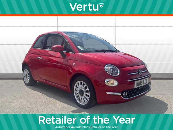 Fiat 500 1.2 Lounge Euro 6 (s/s) 3dr