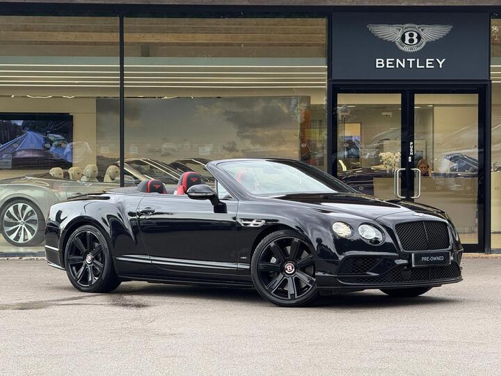 Bentley Continental 4.0 V8 GTC S Auto 4WD Euro 6 2dr Bentley Continental 4.0 V8 GTC S Auto 4WD Euro 6 2dr