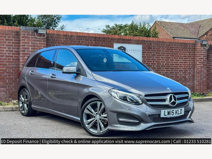 Mercedes-Benz B Class 1.6 B180 BlueEfficiency Sport MPV 5dr Petrol 7G-DCT Euro 5 (s/s) (122 Ps)