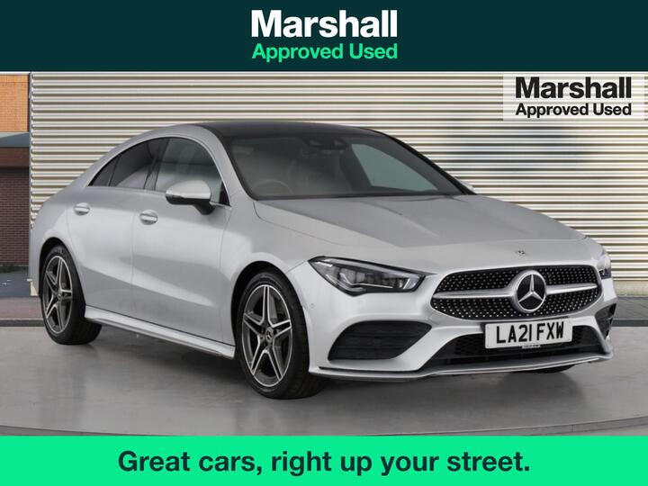 Mercedes-Benz CLA 2.0 CLA250 AMG Line (Premium Plus 2) Coupe 7G-DCT Euro 6 (s/s) 4dr Mercedes-Benz CLA 2.0 CLA250 AMG Line (Premium Plus 2) Coupe 7G-DCT Euro 6 (s/s) 4dr