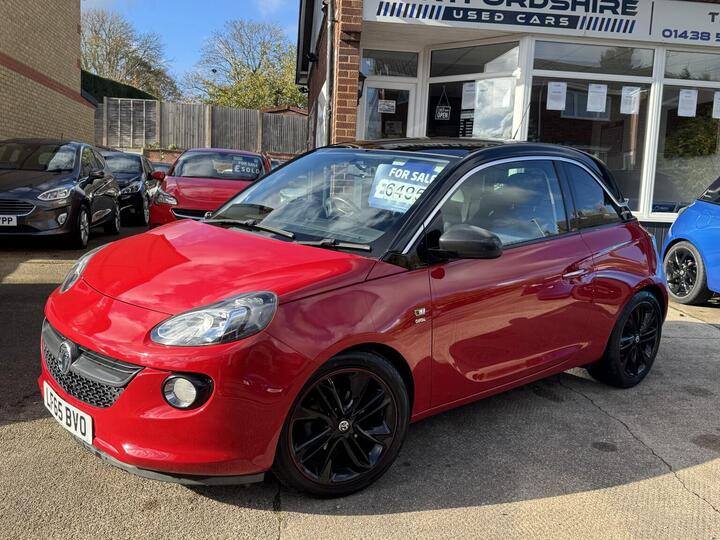 Vauxhall ADAM 1.2i GLAM Euro 6 3dr Vauxhall ADAM 1.2i GLAM Euro 6 3dr